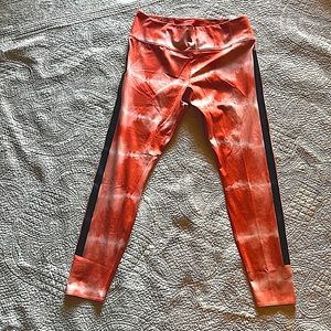 Nike Ladies L Orange 🍊 One Luxe Training Legging